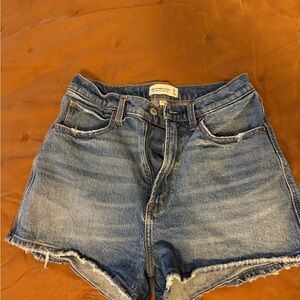Abercrombie & Fitch Classic Denim Jean Shorts